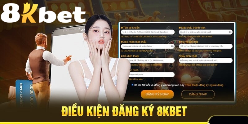 Hướng dẫn đăng ký 8Kbet